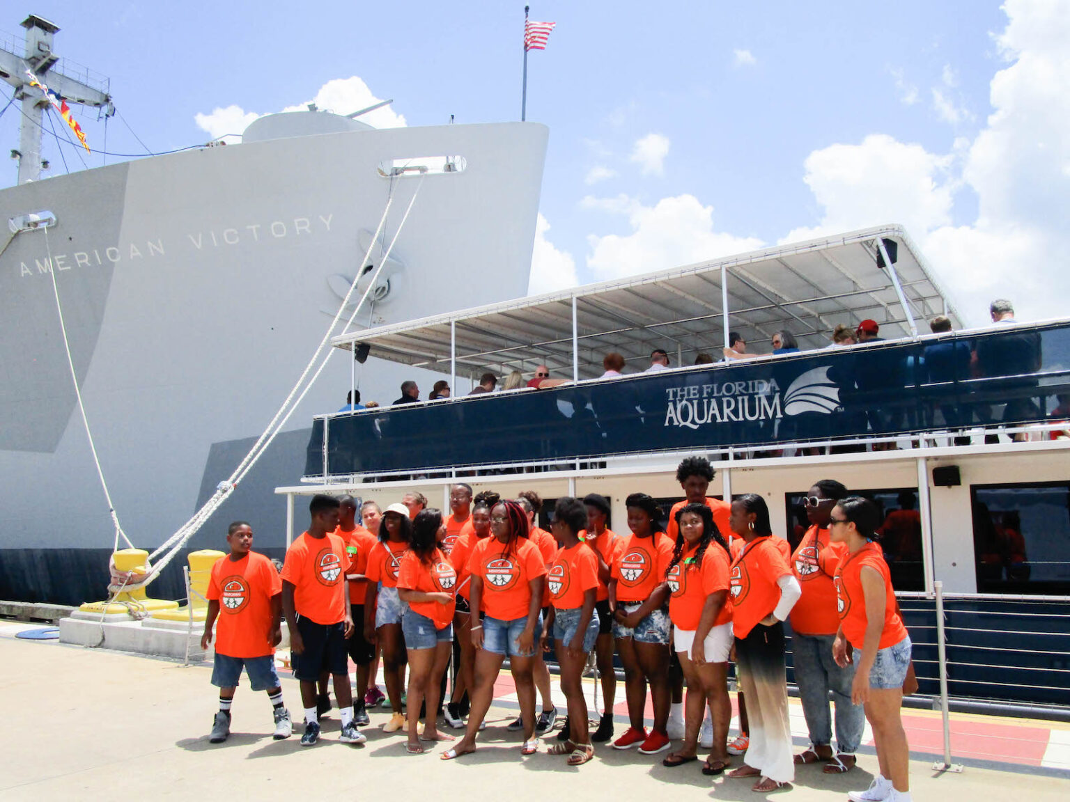 IGB mentoring students on a field trip